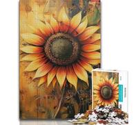 Puzzles pour Adultes 1000 tournesols, Aidez Le Cerveau à exercer des Jouets addictifs pour cultiver la Patience Collection d'artistes, Beaux-Arts (75x50cm)