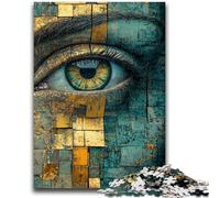 Puzzles pour Adultes 1000 Yeux de rêve, Un Plaisir Familial idéal comme Cadeau pour Toute la Famille, à partir de 14 Ans, 50x75cm
