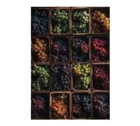 Puzzles pour Adultes 1000pcs(38x26cm) Colorful Grapes Variety Pack Puzzles pour Adolescents : Jouets Anti-Stress, Amusants Et Divertissants pour des Activités À La Maison, 1000pcs(38x26cm)