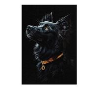 Puzzles pour Adultes 1000pcs(38x26cm) Puzzles Black & Gold Australian Shepherd Puzzles pour Adultes Jeu Familial Amusant Et Humoristique Interaction Parent-Enfant 1000pcs(38x26cm)