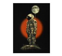 Puzzles pour Adultes 1000pcs(52x38cm) Astronaut Floating Moon Balloon Puzzles pour Adolescents : Jouets Anti-Stress, Amusants Et Divertissants pour des Activités À La Maison, 1000pcs(52x38cm)
