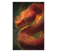 Puzzles pour Adultes 1000pcs(75x50cm) Fiery Serpent Artwork -1 Puzzles pour Adultes - Jeux À Faire Soi-même - Améliorent La Mémoire - Cadeaux d'anniversaire Et De Noël Uniques 1000pcs(75x50cm)