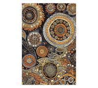 Puzzles pour Adultes 1000pcs(75x50cm) Puzzle Native American Artwork Jeux De Puzzle en Famille - Défi Difficile - Jeu Stimulant - Cadeaux