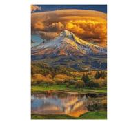Puzzles pour Adultes 1000pcs(75x50cm) Puzzles Mountain Reflections Nature's Canvas Puzzle pour Adultes, Jouet, Décoration Murale, Cadeaux pour Femmes, Cadeaux d'anniversaire Uniques 1000pcs(75x50cm)