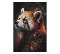 Puzzles pour Adultes 1000pcs(75x50cm) Red Panda Galaxy Art Print -2 Puzzles pour Adultes - Décoration Murale - Cadeaux De Noël Et d'anniversaire 1000pcs(75x50cm)