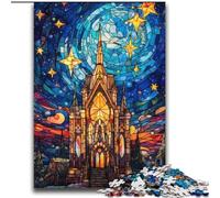 Puzzles pour Adultes 2 000 châteaux colorés, Difficiles à réaliser, mais Amusants et Humoristiques, Cadeaux d'anniversaire et Cadeaux Uniques, 70x100cm