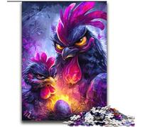 Puzzles pour Adultes 2 000 coqs fantastiques pour Les 14 Ans et Plus, Jeux éducatifs pour Adultes et Adolescents, Illustration, Cadeau, 70 x 100 cm
