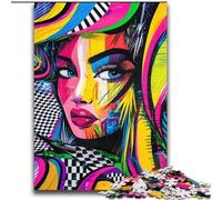 Puzzles pour Adultes 2000 Art Girl pour 14 Ans et Plus Jeu de réflexion Meilleur Cadeau pour Adultes et Adolescents 70x100cm