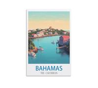 Puzzles pour Adultes 2000 Bahamas Les Caraïbes Puzzle Impossible 2000 pièces pour Adultes Jeux éducatifs 70x100 cm