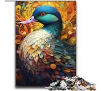 Puzzles pour Adultes 2000 Canards colorés Jeux éducatifs Décoration de la Maison Cadeau d'anniversaire, Cadeaux pour 14 Ans et Plus 70x100cm