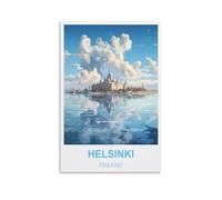 Puzzles pour Adultes 2000, Helsinki, Finlande. Puzzles stimulants, Jeu de Puzzle pour Tous, idéal pour Les Femmes et Les Hommes. 100 x 70 cm.