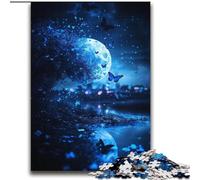 Puzzles pour Adultes 2000 Papillons de Lune pour 14 Ans et Plus Jeux éducatifs pour Adultes et Adolescents Illustration Cadeau 70x100cm