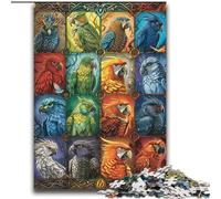 Puzzles pour Adultes 2000 pièces Animal Perroquet Décoration Murale Artistique et idée Cadeau d'anniversaire pour Amis, Bureau à Domicile 70x100cm