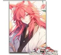 Puzzles pour Adultes 2000 pièces Animal Renard Homme, Défi d'intelligence cérébrale Jouets addictifs Cadeau d'anniversaire, Cadeaux, Art Mural 70x100cm
