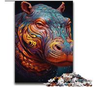 Puzzles pour Adultes 2000 pièces Art Hippo pour Les 14 Ans et Plus Jeux Amusants Activités Amusantes à la Maison, Cadeaux d'anniversaire, Cadeaux de Voyage 70x100cm