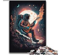 Puzzles pour Adultes 2000 pièces Astronaute Jouant de la Guitare, Difficile, à partir de 14 Ans, Beau Jeu de Conception, Superbe Cadeau, 70x100cm
