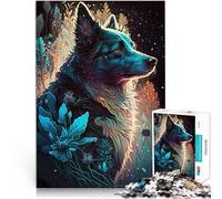Puzzles pour Adultes 2000 pièces Border Collie Imaginaire Fabriqué en Carton pour Les 14 Ans et Plus Décoration Parfaite Cadeau d'œuvre d'art。Taille：70x100cm/27.5x39.3pouce