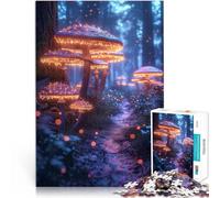 Puzzles pour Adultes 2000 pièces Champignon Magique 3 Compétition de Vitesse Manuelle avec Affiche et Feuille de Questions correspondantes 70x100cm