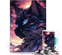 Puzzles pour Adultes 2000 pièces Chat de l'espace Cosmique Fait de Papier,Convient aux 14 Ans et Plus Jeu de Quiz Cadeau d'anniversaire de Noël。Taille:70x100cm/27.5x39.3pouce