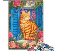 Puzzles pour Adultes 2000 pièces Chat Jouets éducatifs d'apprentissage Jeux familiaux Renforcer l'amour Entre Les Couples 70x100cm