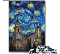 Puzzles pour Adultes 2000 pièces Château du Ciel Nocturne Anti-Stress Défi Difficile Chaque pièce est Unique - Jeu Familial Stimulant et Amusant 70x100cm