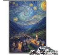 Puzzles pour Adultes 2000 pièces Ciel Nocturne Paysage Urbain Difficile à réaliser mais Amusant et Humoristique Décoration d'intérieur Unique et Cadeaux 70x100cm
