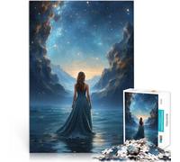 Puzzles pour Adultes 2000 pièces Collage de l'espace féminin Entraînez Votre Cerveau et Vos Mains Idées Cadeaux 70x100cm
