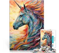 Puzzles pour Adultes 2000 pièces Couleur de la Licorne Jouet éducatif intellectuel décompressant Idées Cadeaux 70x100cm