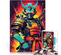 Puzzles pour Adultes 2000 pièces Cyber Samouraï Guerrier Jouets Jeux éducatifs Soulagement du Stress Décoration Parfaite 70x100cm