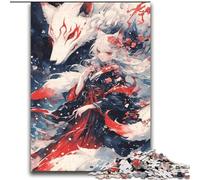 Puzzles pour Adultes 2000 pièces Dieu des Renards pour Les 14 Ans et Plus Jeux Amusants Activités Amusantes à la Maison, Cadeaux d'anniversaire, Cadeaux de Voyage 70x100cm