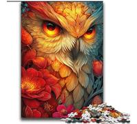 Puzzles pour Adultes 2000 pièces, Difficile, Hibou doré, à partir de 14 Ans, Beau Jeu de Conception, Superbe Jeu de Conception, Superbe Cadeau, 70x100cm