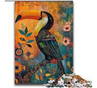 Puzzles pour Adultes 2000 pièces Difficiles Perroquet de la forêt Tropicale Jeu éducatif pour Anniversaire, Noël pour et 14 Ans 70x100cm