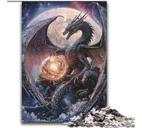 Puzzles pour Adultes 2000 pièces Dragon Anime pour 14 Ans et Plus Jeu de défi Unique Jeux en Famille Cadeaux d'anniversaire de Noël 70x100cm