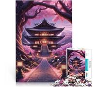 Puzzles pour Adultes 2000 pièces Fleur de Cerisier Sakura Fait de Papier，Convient aux Personnes âgées de 14 Ans et Plus Défi Difficile Anti-Stress Idées Cadeaux。Taille：70x100cm/27.5x39.3pouce