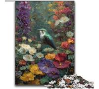 Puzzles pour Adultes 2000 pièces Fleurs et Oiseaux Décoration Murale Artistique et idée Cadeau d'anniversaire pour Amis, Bureau à Domicile 70x100cm