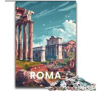 Puzzles pour Adultes 2000 pièces Forum Romain de Rome, adaptés aux Personnes de 14 Ans et Plus Difficile à réaliser mais Amusant et Humoristique Superbe Cadeau 70x100cm