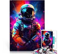 Puzzles pour Adultes 2000 pièces Goutte d'astronaute Jouets éducatifs d'apprentissage Renforcer l'amour Entre Les Couples 70x100cm