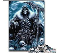 Puzzles pour Adultes 2000 pièces Guerrier Squelette pour 14 Ans et Plus Jouet éducatif intellectuel décompressant Excellent Cadeau 70x100cm