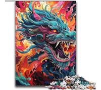 Puzzles pour Adultes 2000 pièces Happy Dragon Aidez Le Cerveau à exercer des Jouets addictifs pour cultiver la Patience Interaction Parent-Enfant 70x100cm