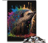 Puzzles pour Adultes 2000 pièces Hérisson coloré Jeu Stimulant Jouets à Offrir en Cadeau pour Toute la Famille à partir de 14 Ans 70x100cm