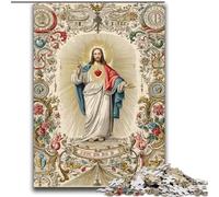 Puzzles pour Adultes 2000 pièces : Jésus, défi d'intelligence cérébrale, Jouets addictifs, Cadeau Amusant pour Les 14 Ans et Plus, 70x100cm