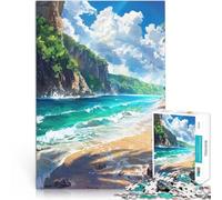 Puzzles pour Adultes 2000 pièces L'anime Serene Shores Jeu Familial Anti-Stress Défi Difficile Œuvre d'art 70x100cm