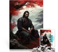 Puzzles pour Adultes 2000 pièces l'art du samouraï Fabriqué en Carton pour Les 14 Ans et Plus Défi de Jeu éducatif De Superbes Cadeaux et Jouets。Taille：70x100cm/27.5x39.3pouce