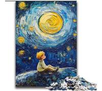 Puzzles pour Adultes 2000 pièces Le Petit Prince du Ciel Nocturne Jouets éducatifs et éducatifs Jeux familiaux Renforcer l'amour Entre Les Couples 70x100cm