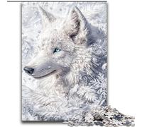 Puzzles pour Adultes 2000 pièces Loup Blanche-Neige Aidez Le Cerveau à exercer des Jouets addictifs pour cultiver la Patience Interaction Parent-Enfant 70x100cm