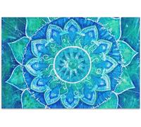 Puzzles pour Adultes 2000 pièces Mandala Indien Abstrait Jeux éducatifs Décoration d'intérieur 70 x 100 cm