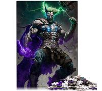 Puzzles pour Adultes 2000 pièces Monstre avec Un Marteau Puzzle éducatif d'apprentissage 27,56 po x 39,37 po Cadeaux du Père Noël Secret