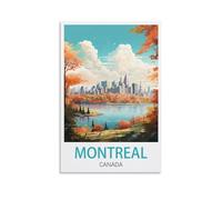 Puzzles pour Adultes 2000 pièces Montréal Canada - Puzzle de 2000 pièces pour Adultes - Un défi Stimulant, idéal pour Vos soirées Jeux - 70 x 100 cm