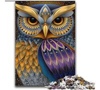 Puzzles pour Adultes, 2000 pièces, Motif Animal Fantastique, Hibou, Jeux éducatifs, décoration d'intérieur, Cadeaux Uniques (70x100cm)