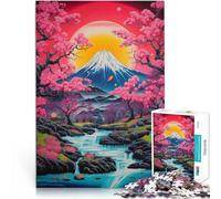 Puzzles pour Adultes 2000 pièces Natures Zen Japan Art Jouets de Jeu pour Cadeau Familial Cadeau d'anniversaire, Cadeaux 70x100cm